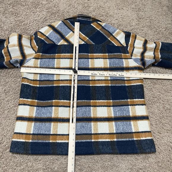 Selected Homme Lumberjack Jacket XXL 2XL Mens Buckthorn Brown SLHSUST. ICONICS - Picture 9 of 13